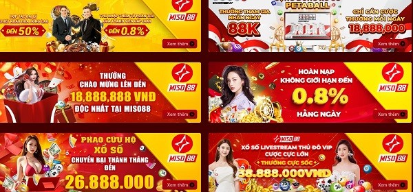 Click image for larger version

Name:	khuyen-mai-nha-cai-miso-88.jpg
Views:	43
Size:	93.5 KB
ID:	208